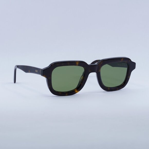🕶️ New RetroSuperFuture Lazarus FYA Sunglasses - Havana Frame, Green Lenses - Picture 4 of 10